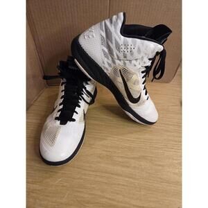 Nike Zoom Hyperfuse Shoes Mens Size 12 Basketball 407622-101 Retro 2010
